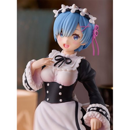 Фигурка Good Smile Company Pop Up Parade: Рем (Rem) Жизнь с нуля в альтернативном мире (Re:ZERO Starting Life in Another World Ice Season Ver.) (4580416942881) 17 см 