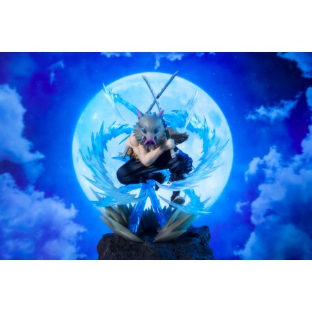 Bandai Tamashii Nations Figuarts ZERO: Иносуке Хасибира Дыхание Зверя (Inosuke Hashibira Beast Breathing) Клинок, рассекающий демонов (Demon Slayer) (608963) 16 см 