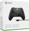   Microsoft Xbox Wireless Controller Carbon Black ( ) +  USB Type-C  (Xbox One/Series X/S/PC/Android/IOS) 