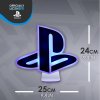  Лампа/Светильник/Ночник Paladone: Лого (Logo) Плейстейшн (Playstation) (PP10240PS) (029445) (SKU-1205818) 24 см