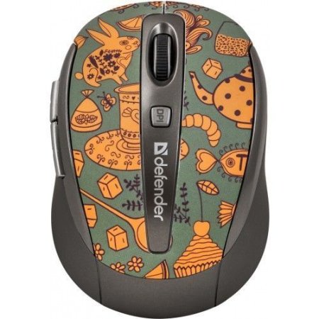Мышь беспроводная DEFENDER To-GO MS-585 Nano, Wonderland (PC)