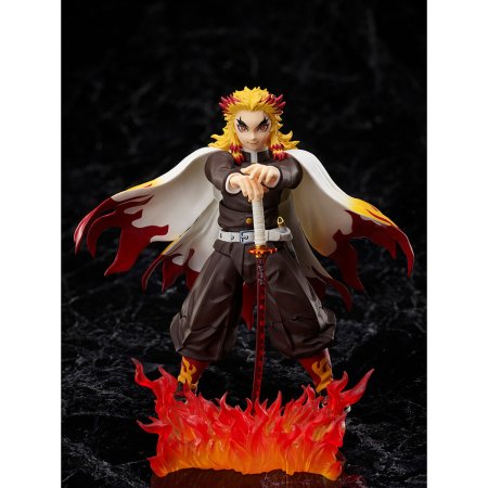 Фигурка Good Smile Company ConoFig ANIPLEX:  Кёджуро Ренгоку (Kyojuro Rengoku) Клинок рассекающий демонов: Бесконечный поезд (Demon Slayer: Kimetsu no Yaiba – The Movie: Mugen Train) (4534530899194) 19,5 см 