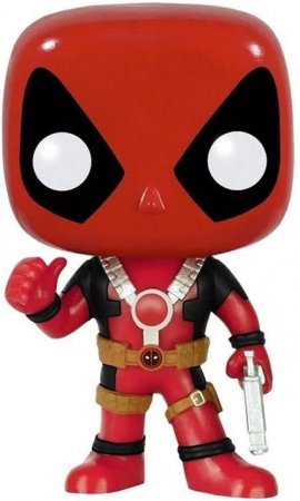  Funko POP! Bobble:     (Deadpool ThumbsUp (RD)(Exc)) :  (Marvel: Deadpool) (44725) 25,5 