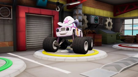 Игра Blaze and the Monster Machines: Axle City Racers Русская Версия (PS4) Playstation 4