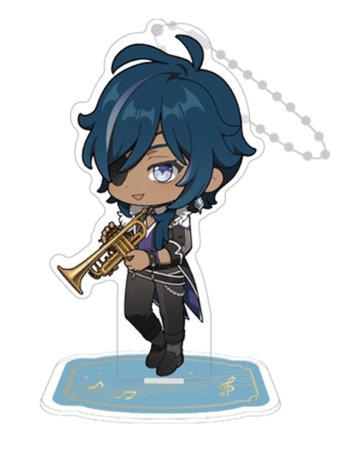   Genshin Impact Chibi Character Standee Strap:   (Kaeya)   (Genshin Impact) (6974096538805) 7 