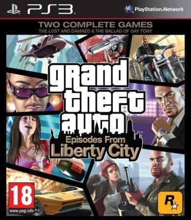   GTA: Grand Theft Auto 4 (IV): Episodes From Liberty City (PS3)  Sony Playstation 3