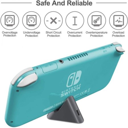 Зарядная Док-Станция для Switch Lite Серая DOBE (TNS-19062) (Switch Lite)