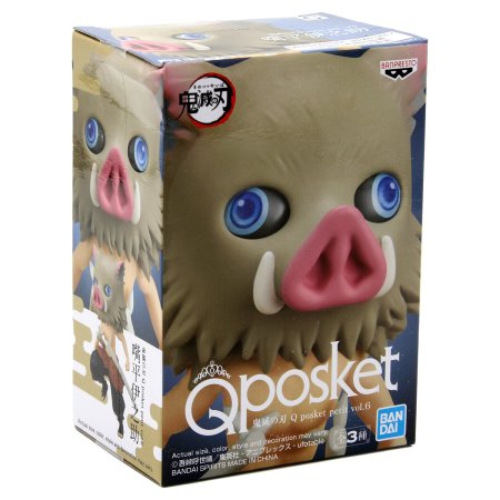 Фигурка Banpresto Q Posket: Иносукэ Хасибира Вол. 6 (Inosuke Hashibira Vol.6) Клинок, рассекающий демонов: Кимэцу но Яиба (Demon Slayer: Kimetsu no Yaiba) (0045557120634) 6 см