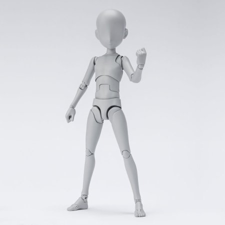Фигурка Bandai Tamashii Nations S.H.Figuarts: Тело Кун с множеством точек артикуляции Вер. Серый (Body Kun Edition Dx Set (Gray Color Ver.)) Кен Сугимори (Ken Sugimori) (621023) 13 см 