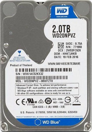    HDD (2000 Gb) 2TB Hard Drive PS3/PS4 