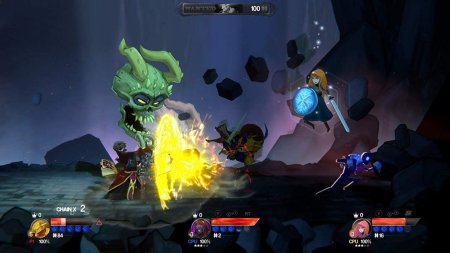 Игра Bounty Battle: The Ultimate Indie Brawler Русская Версия (PS4) Playstation 4