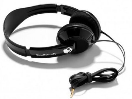 Гарнитура SKULLCANDY Uprock w/Mic чёрная/чёрная (PC)