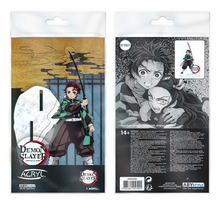 Фигурка акриловая Abystyle: Тандзиро Камадо (Tanjiro Kamado) Клинок, Рассекающий Демонов (Demon Slayer) (ABYACF001) 9 см 