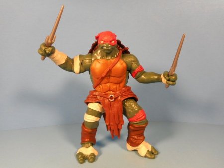   Turtles Movie Deluxe Action Figure (Combat Warrior Raphael) Asst