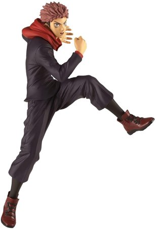 Фигурка Banpresto: Итадори Юдзи (The Yuji Itadori) Магическая битва Король Художников (Jujutsu Kaisen King Of Artist) (BNS348) (18448) 20 см