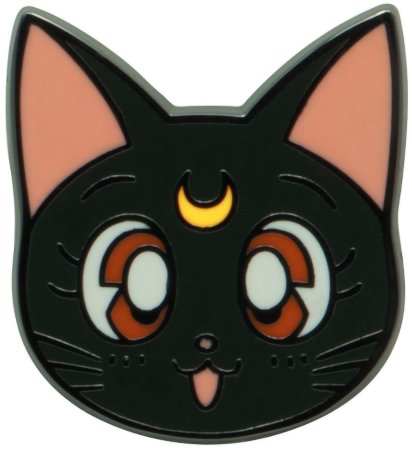 Значок ABYstyle: Луна (Luna) Сейлор Мун (Sailor Moon) (ABYPIN037) 3 см