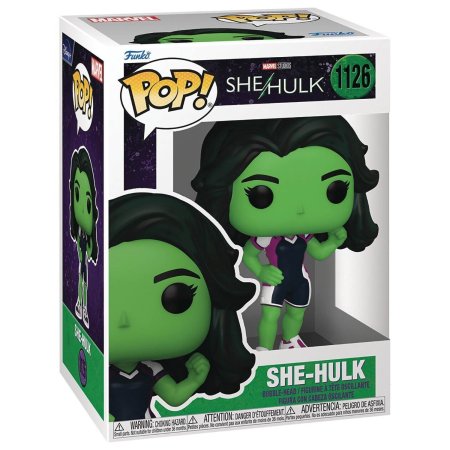 Фигурка Funko POP! Bobble Marvel: Женщина-Халк (She-Hulk) Женщина-Халк (She-Hulk) ((1126) 64196) 9,5 см