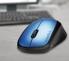 Мышь беспроводная Speedlink Kappa Mouse Черный/Синий (SL-630011-BE) (PC) 