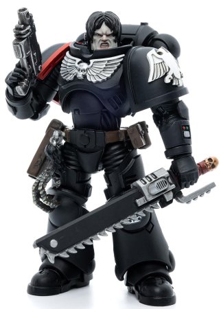  JoyToy:    1:18 (Intercessors Brother Colvane 1:18)  40K   (Warhammer 40K Raven Guard) (JT4591) 12 