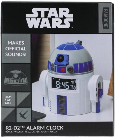  Часы/Будильник/Ночник Paladone: Р2-Д2 (R2-D2) Звездные войны (Star Wars) (PP11315SW) (034103) 13 см