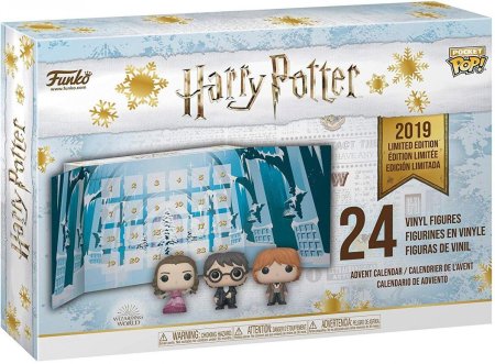 Набор фигурок Funko Vinyl Figure: Гарри Поттер (Harry Potter) 24 мини-фигурки (HP) (24pc (Pkt POP)) Рождественский календарь (Advent Calendar) (42753)