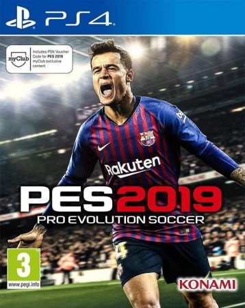  Pro Evolution Soccer 2019 (PES 2019)   (PS4) Playstation 4