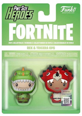   Funko Pint Size Heroes:        (Rex and Tricera Ops)  (Fortnite S1) (38029) 4 