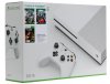 Игровая приставка Microsoft Xbox One S 500Gb Rus Белая + Killer Instinct Русская Версия + Gears of War 2 + Scream Ride Русская Версия