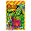 Подвижная фигурка Super7 ReAction figures: Хедбэнгер (Headbanger) Токсичные крестоносцы (Toxic Crusader) (TOXCW01-HDB-01) 9,5 см 
