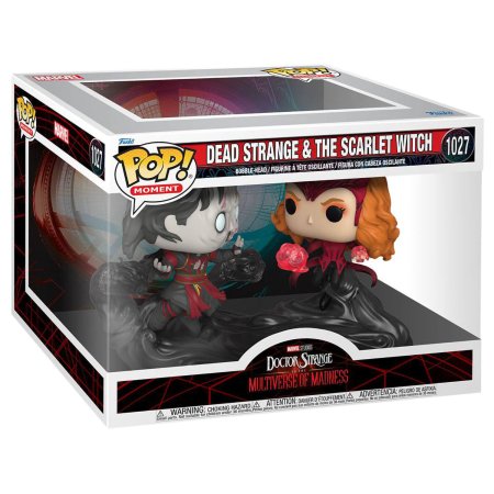 фигурки Фигурка Funko POP! Moment Bobble: Мертвый Стрэндж и Алая ведьма (Dead Strange & Scarlet Witch) Доктор Стрэндж: В мультивселенной безумия (Doctor Strange in the MoM) (60915) 9,5 см