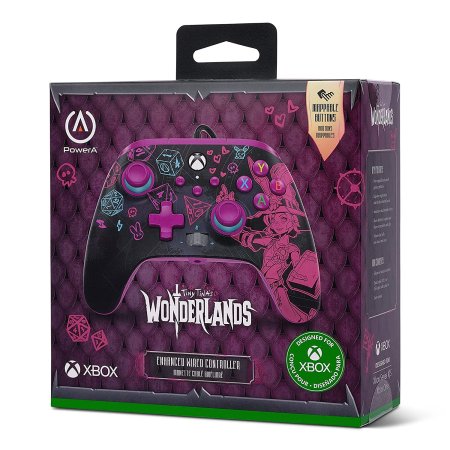 Геймпад проводной PowerA Enhanced Wired Controller for Xbox Series X/S (XBGP0000-01) Tiny Tina's Wonderlands Оригинал (Xbox One/Series X/S/PC) 