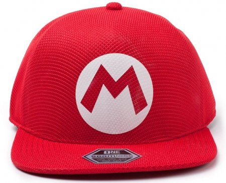  Difuzed: Nintendo: Super Mario Badge Seamless Cap ()   