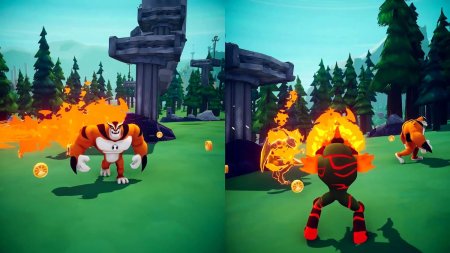 игра Ben 10: Мощное Приключение (Power Trip) Русская Версия (Switch) для Nintendo Switch