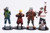 Набор из 4 фигурок Kakashi, Jiraiya, Naruto, KillerB из аниме Naruto