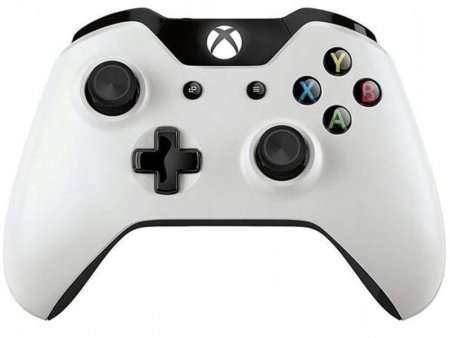   Microsoft Xbox One S/X Wireless Controller Rev 2 White ()  (Xbox One) (OEM) 
