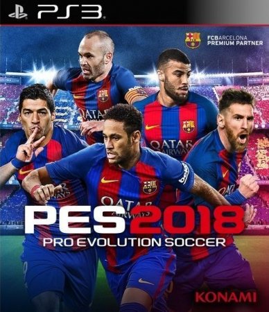   Pro Evolution Soccer 2018 (PES 2018)   (PS3)  Sony Playstation 3