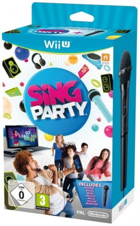   Sing Party + Wired Microphone ( )   (Wii U)  Nintendo Wii U 