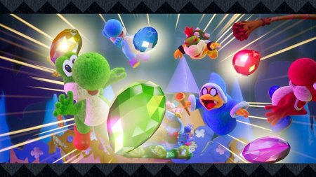 игра Yoshi's Crafted World Русская Версия (Switch) USED Б/У для Nintendo Switch