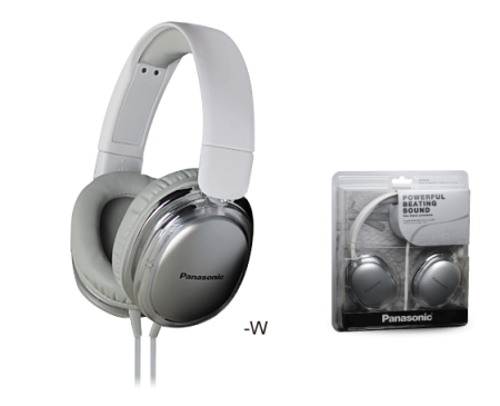 Наушники PANASONIC RP-HX350E-W, белые (PC) 
