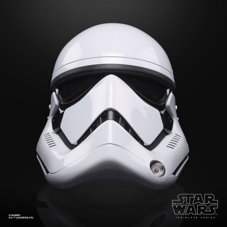  Шлем (Реплика) Hasbro: Штурмовик Первого Порядка (First Order Stormtrooper) Звездные Войны Черная Серия (Star Wars Black Series) (F0012)