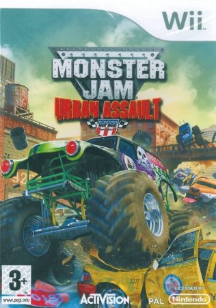  Monster Jam: Urban Assault (Wii/WiiU)  Nintendo Wii 