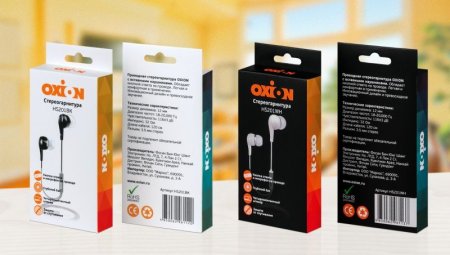 Стерео-гарнитура OXION HS201, чёрная (PC) 