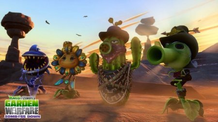 Игра Plants vs. Zombies: Garden Warfare (PS4) USED Б/У Playstation 4
