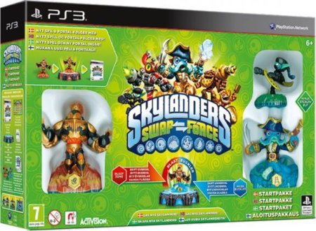 Skylanders Swap Force  :  , , : Blaste Zone, Wash Buckler, Ninja Stealth Elf   (PS3)