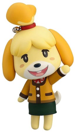 Фигурка Good Smile Company Nendoroid: Изабель зимняя одежда (Shizue Winter Uniform) Перекрёсток животных: С чистого листа (Animal Crossing: New Leaf) (4571368443663) 10 см 