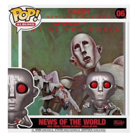 фигурки Фигурка Funko POP! Albums: Новости мира металлик (News of the World (MT)) Квин (Queen) ((06) 53081) 9,5 см