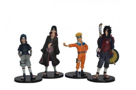   4  Naruto, Sasuke, Itachi, Marada   Naruto