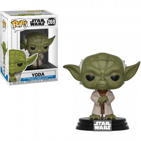  Funko POP! Bobble:  (Yoda) (Star Wars: Clone Wars) (31799) 9,5 