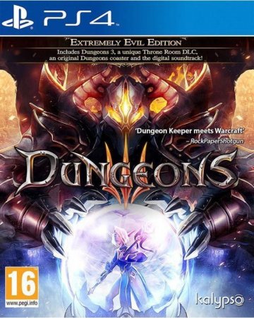  Dungeons 3 (III) Extremely Evil Edition   (PS4) Playstation 4