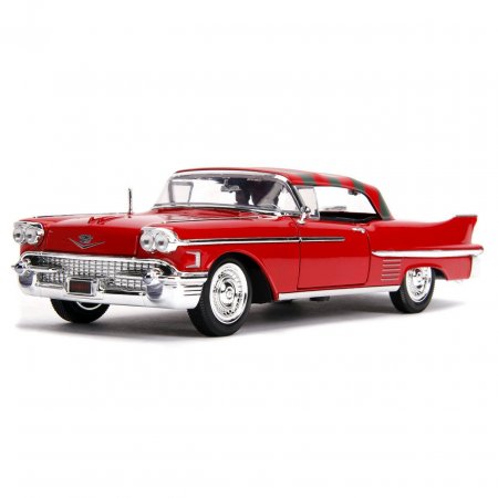     Jada Toys Hollywood Rides:   1958  (1958 Cadillac Series 62) 1:24 +    (Freddy Krueger) 7  (31102) 